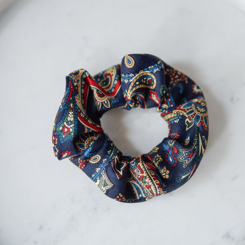 Gumka z jedwabnego krawata perskie ornamenty
