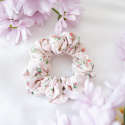 Bawełniana scrunchie drobne różyczki
