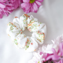 Bawełniana scrunchie kwietny ogród