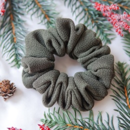 Gumka do włosów khaki