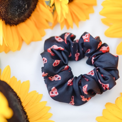 Gumka z jedwabnego krawata kostki sera